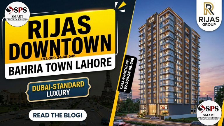 Rijas Downtown 8 – Modern Luxury Living in Bahria Town Lahore - Smart ...