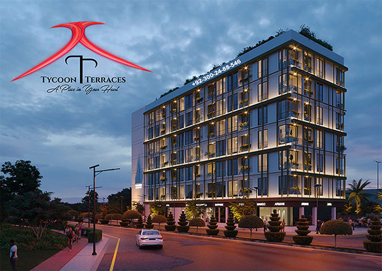 Tycoon Terraces Bahria Town Lahore – Facing SL3 Ring Road Interchange Tycoon Terraces Bahria Town Lahore – Facing SL3 Ring Road Interchange